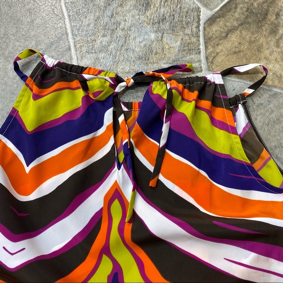 INC International Concepts Brasil Collection Zebra Arrow Dress - Picture 11 of 11